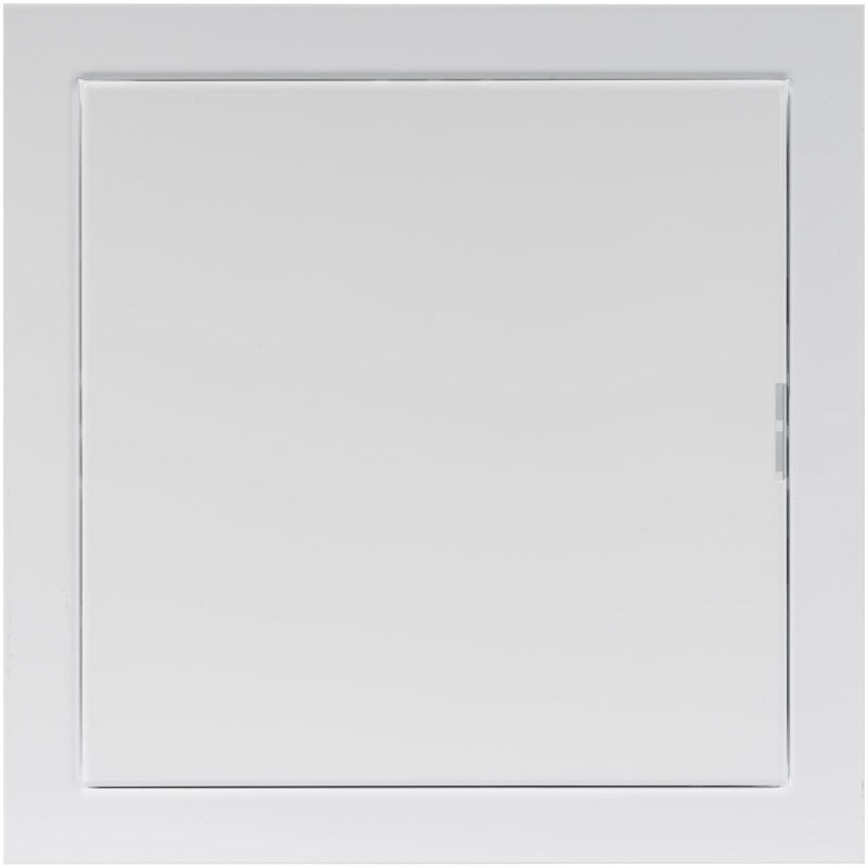 Repa Market 6 x 6 Inch Access Panel for Drywall â€“ White Galvanized Steel Wall Hole Cover/Door Panel/Cover Plates with Latch â€“ Heavy-Duty Service Hatch for Plumbing, Electrical, HVAC Access Door - Image 1